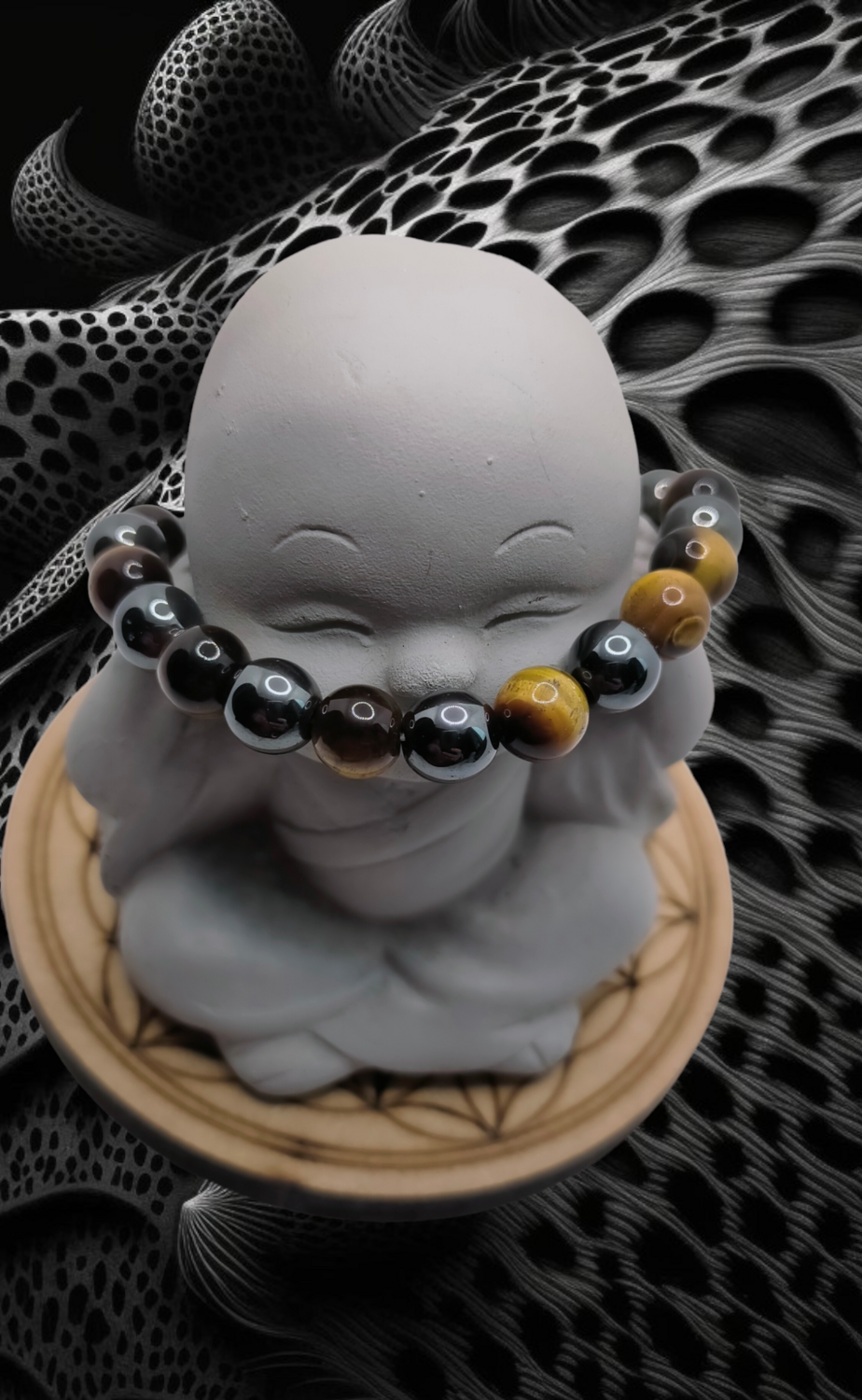 Oeil du tigre &amp; Hématite