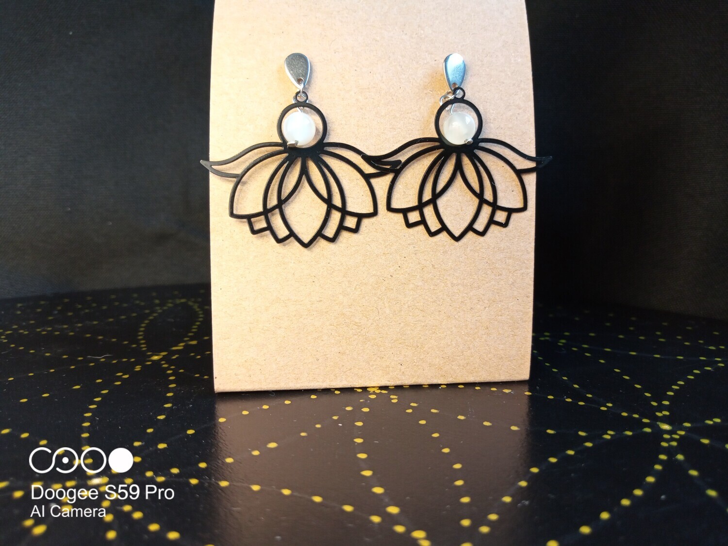 Boucles d&#39;oreilles Lotus