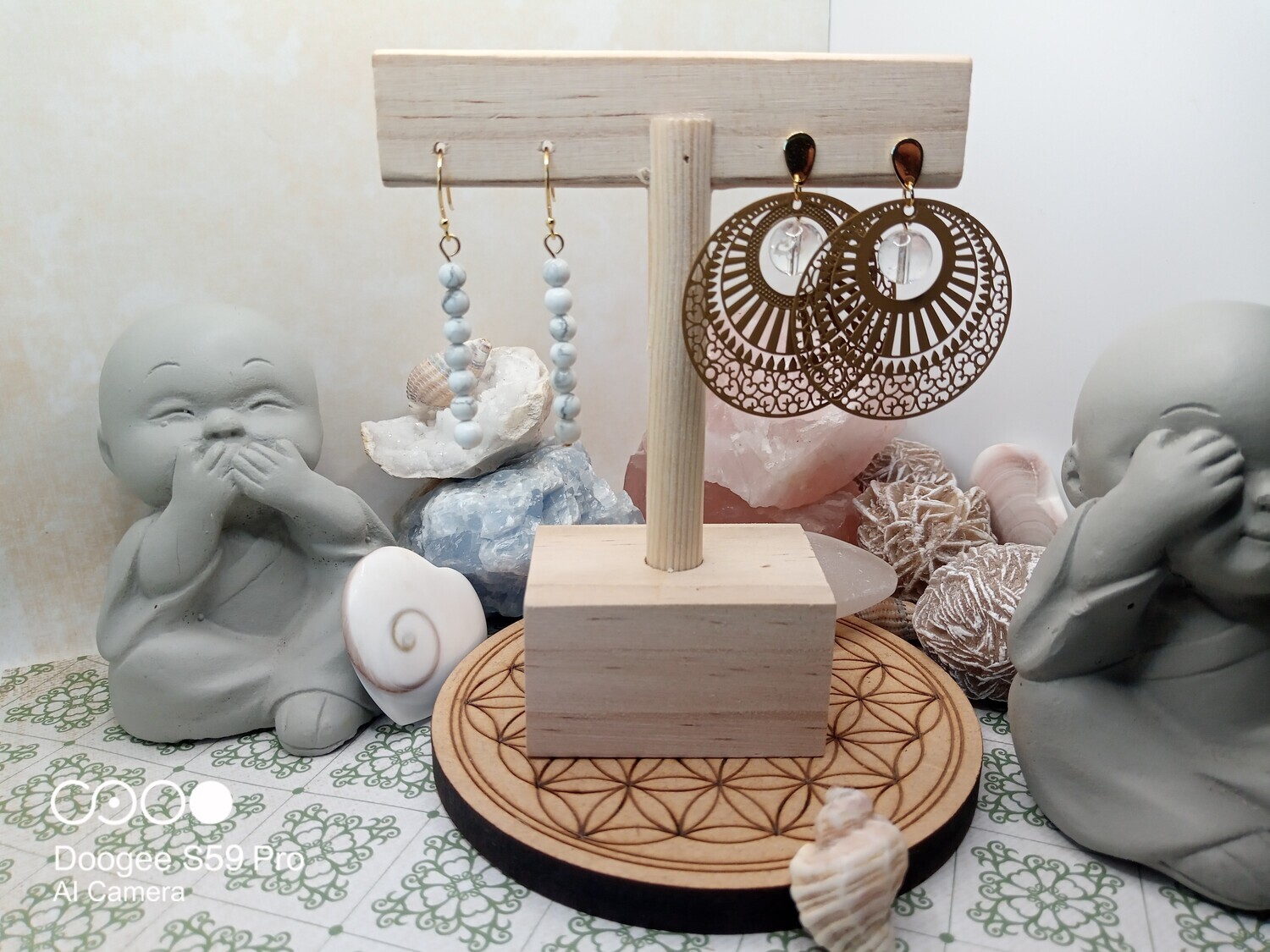 Boucles d&#39;oreilles Amaterasu