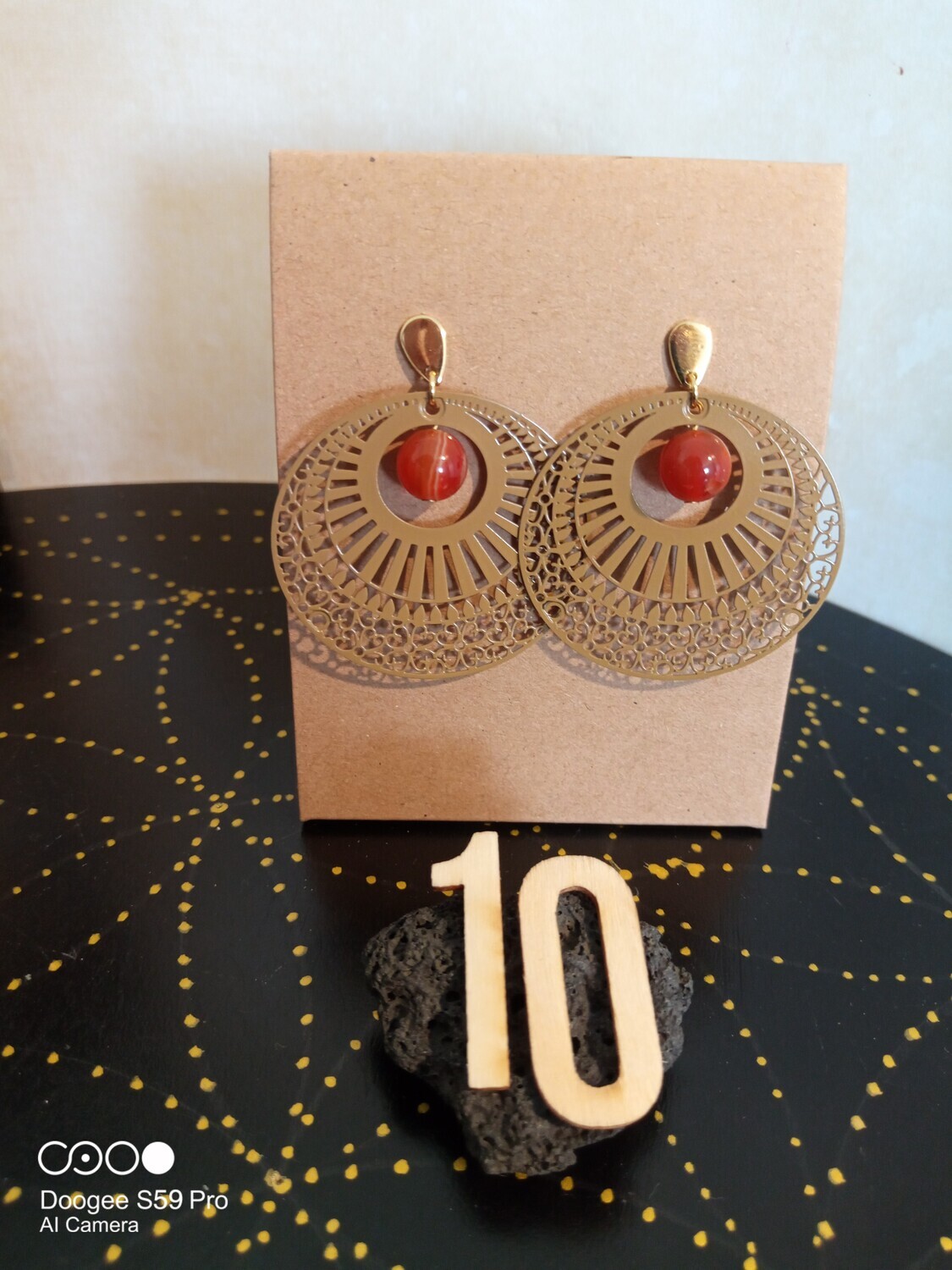 Boucles d&#39;oreilles Amaterasu