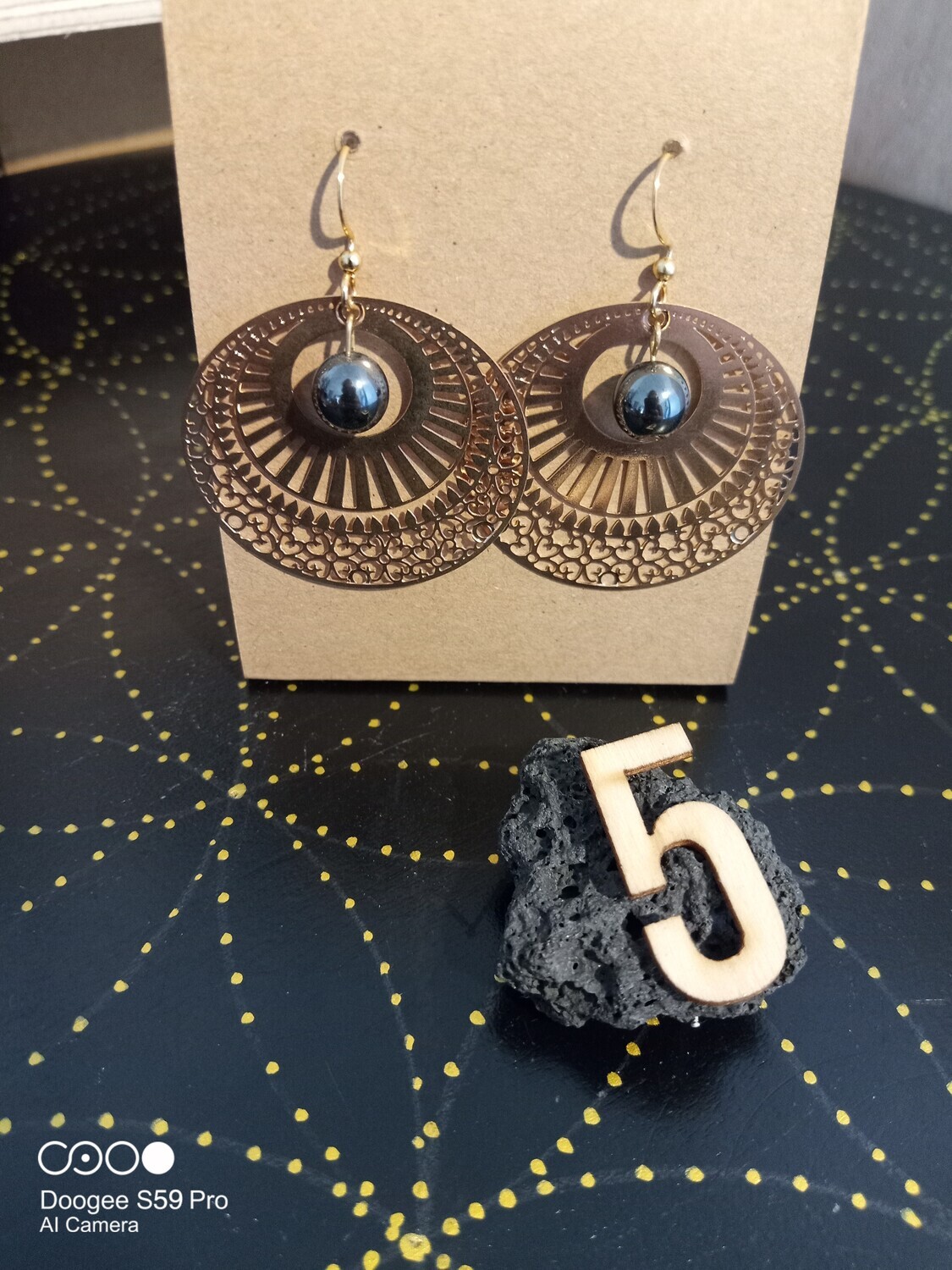 Boucles d&#39;oreilles Amaterasu