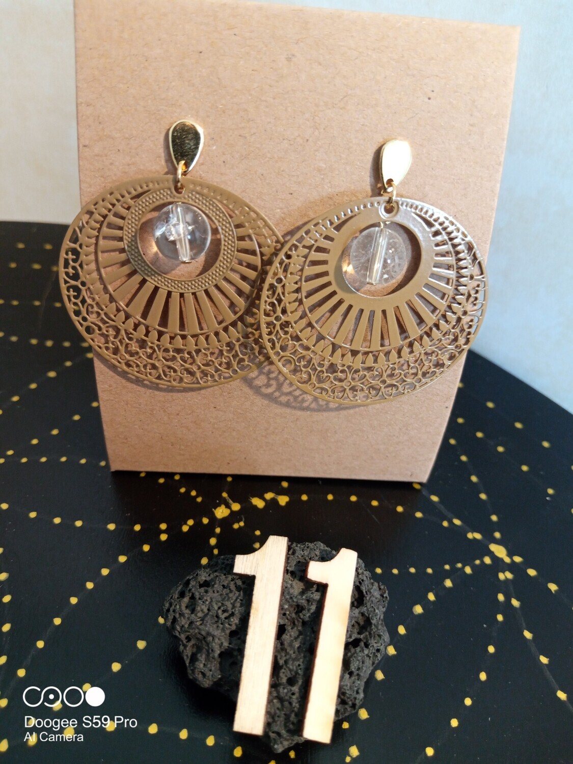 Boucles d&#39;oreilles Amaterasu