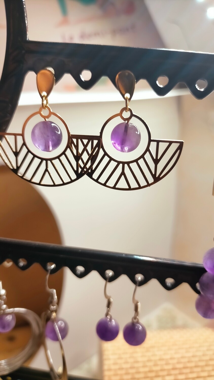 Boucles d&#39;oreilles Ondine