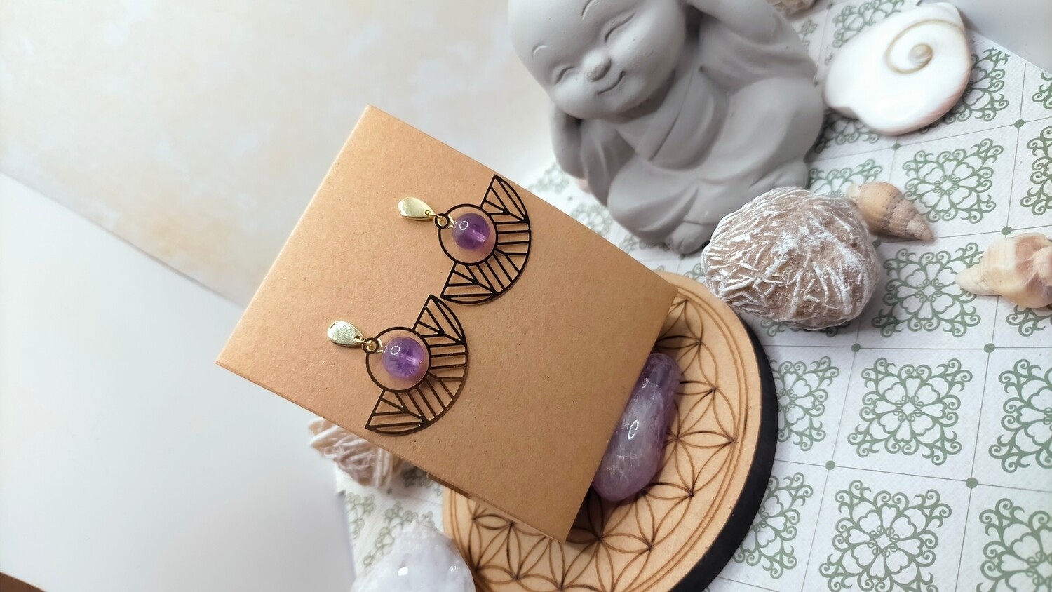 Boucles d&#39;oreilles Ondine