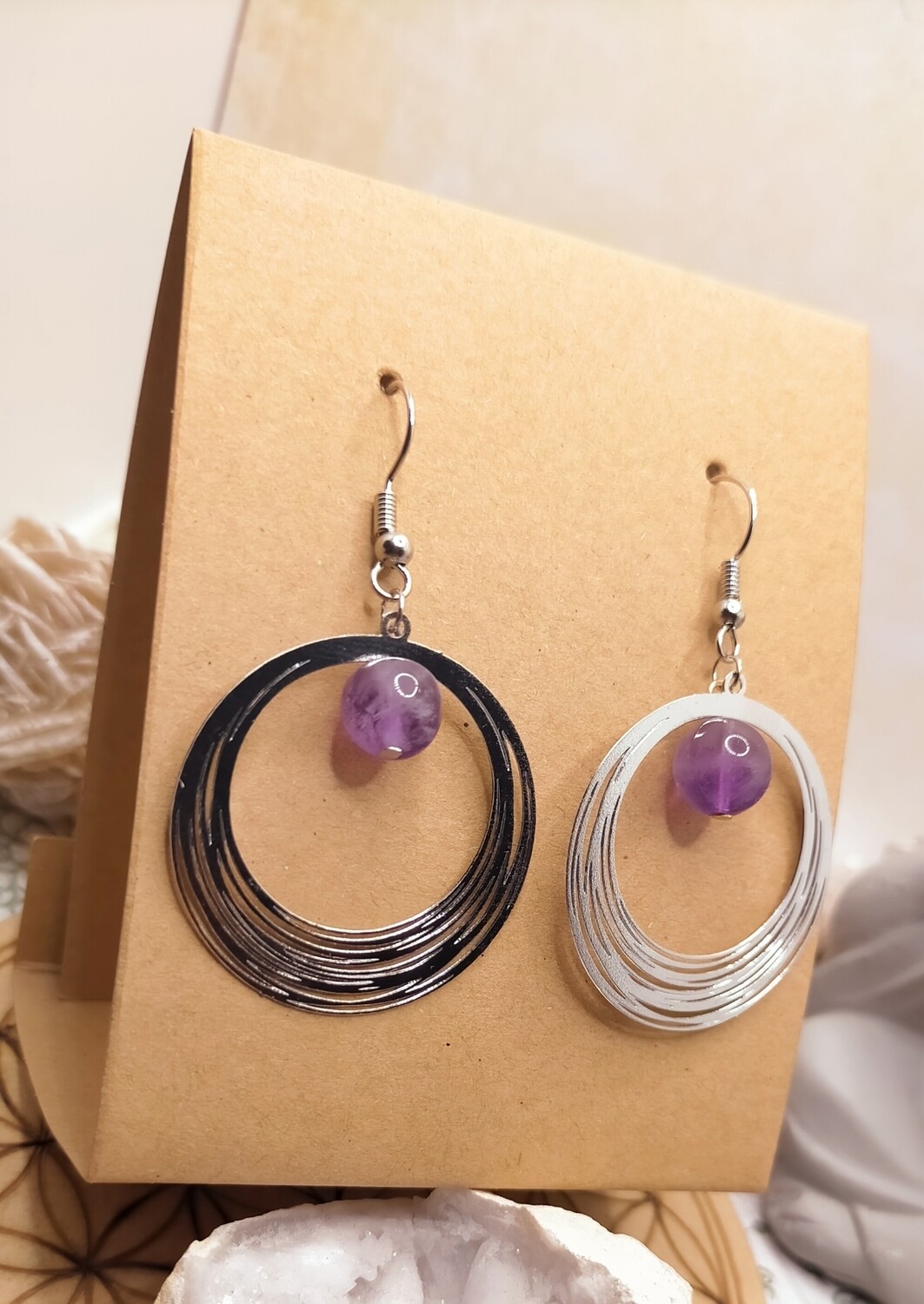 Boucles d&#39;oreilles Mélusine
