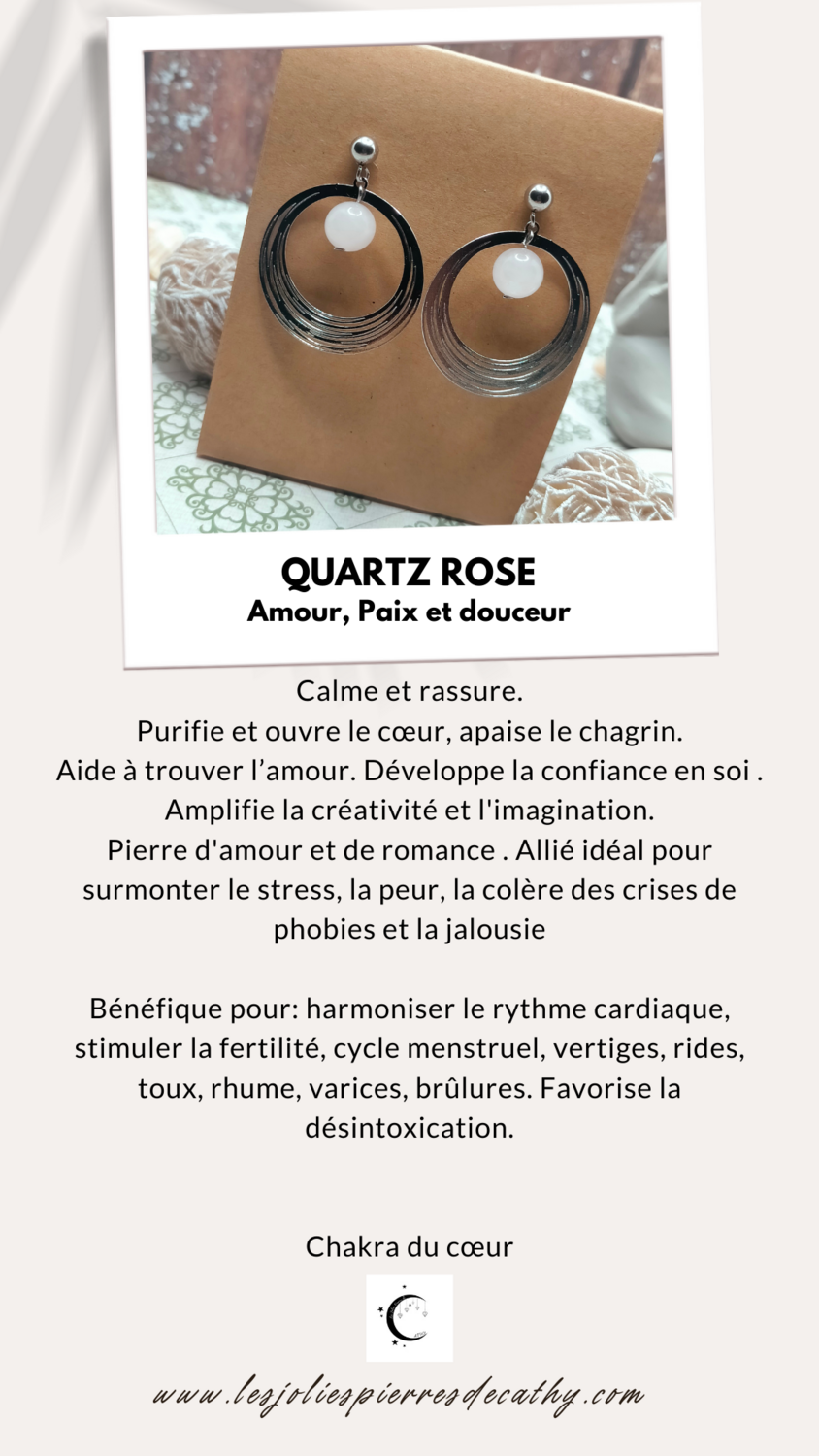 Boucles d&#39;oreilles Mélusine