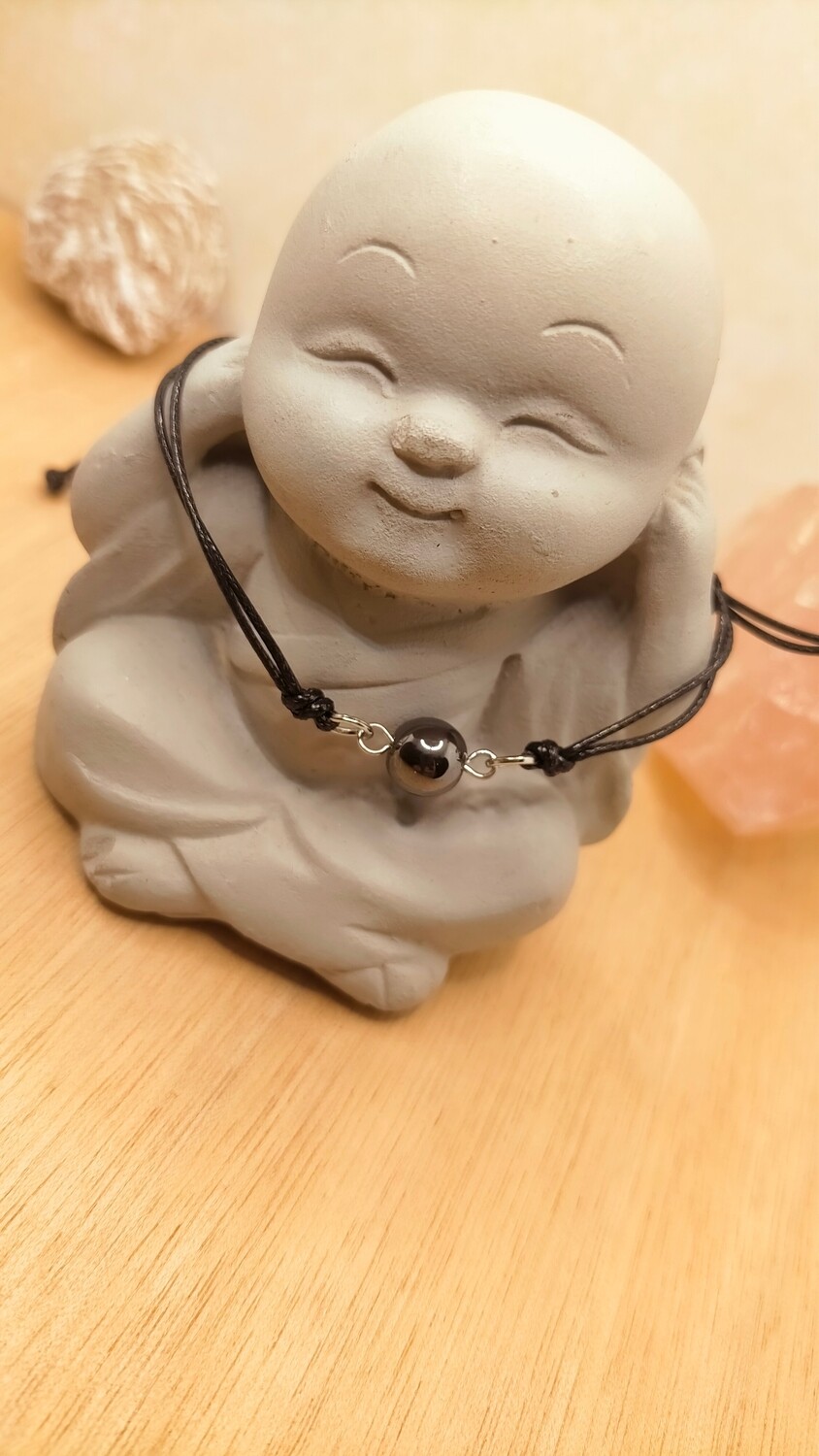 Bracelet en cordon une perle au choix