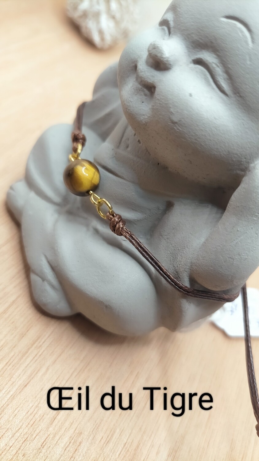 Bracelet en cordon une perle au choix