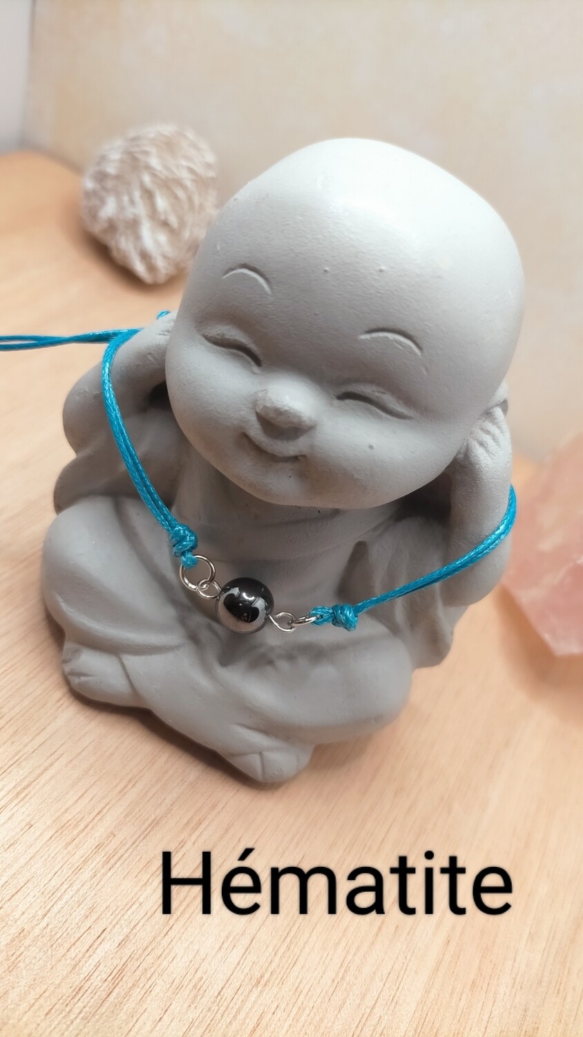 Bracelet en cordon une perle au choix