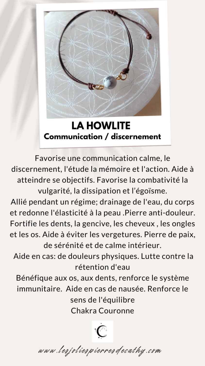 Bracelet en cordon une perle au choix