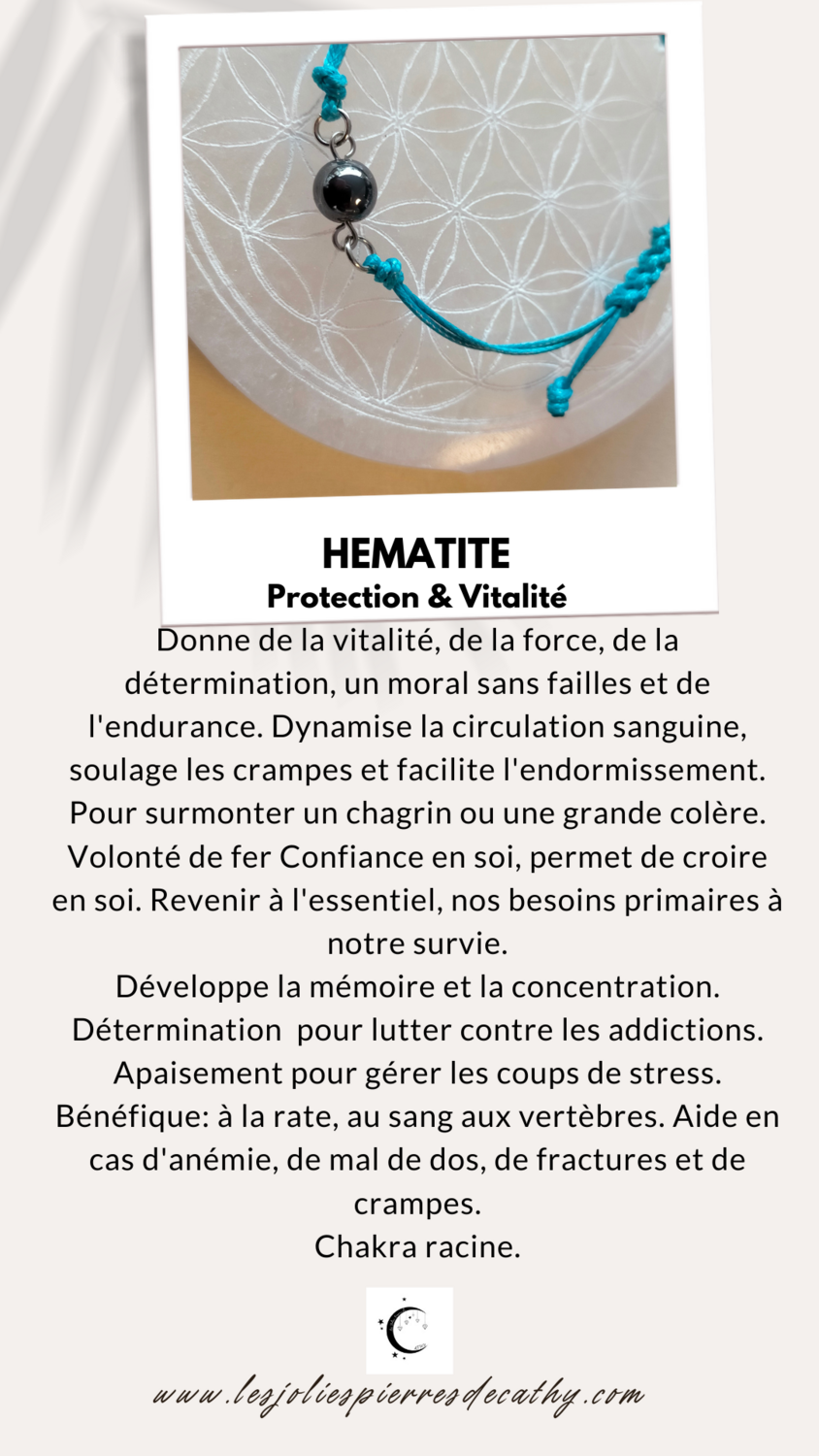 Bracelet en cordon une perle au choix