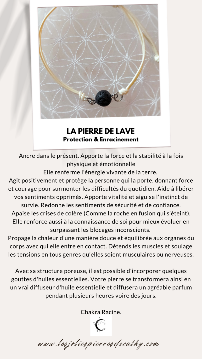 Bracelet en cordon une perle au choix