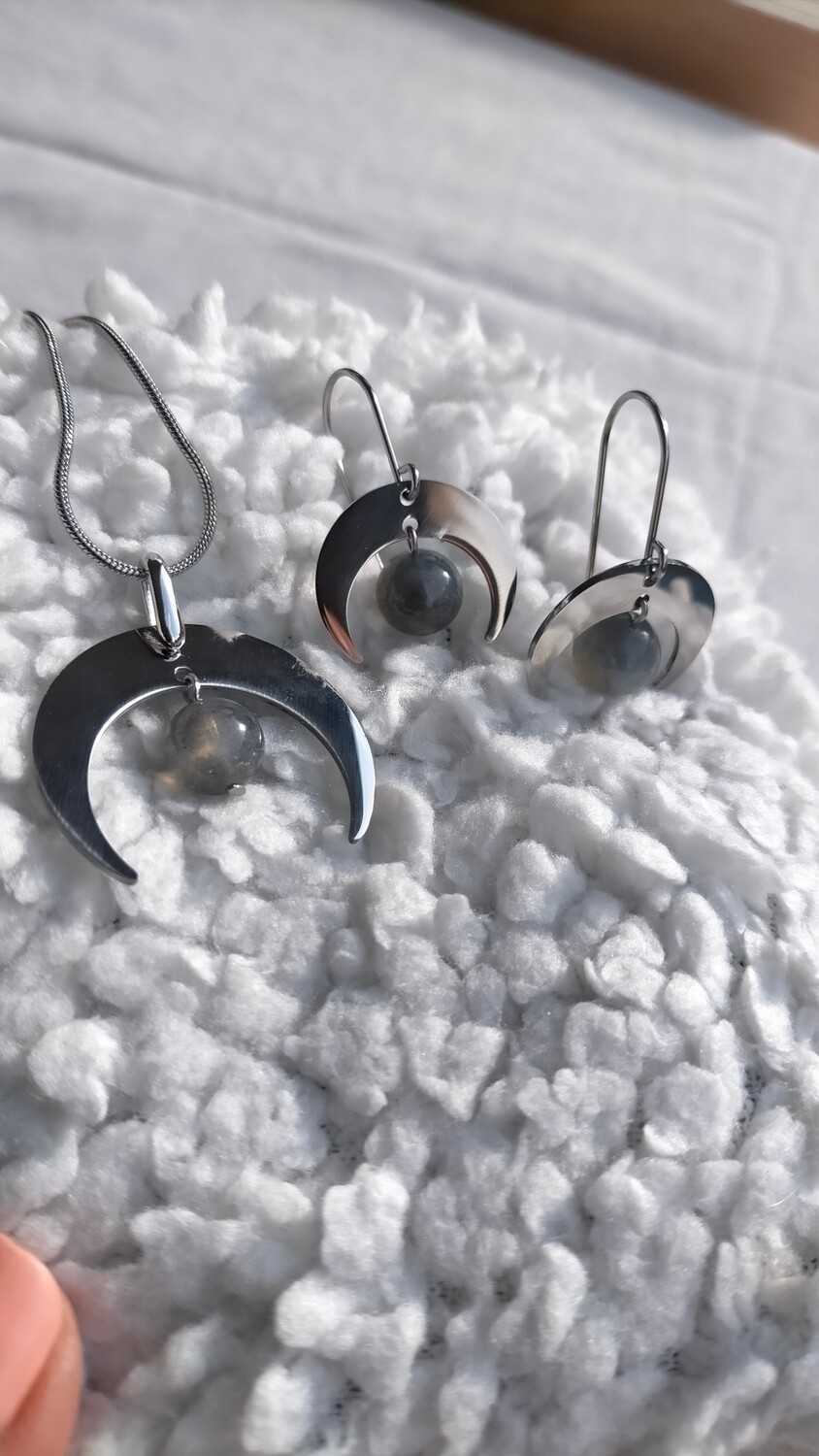 Loarwenn Collier et Boucle d&#39;oreille