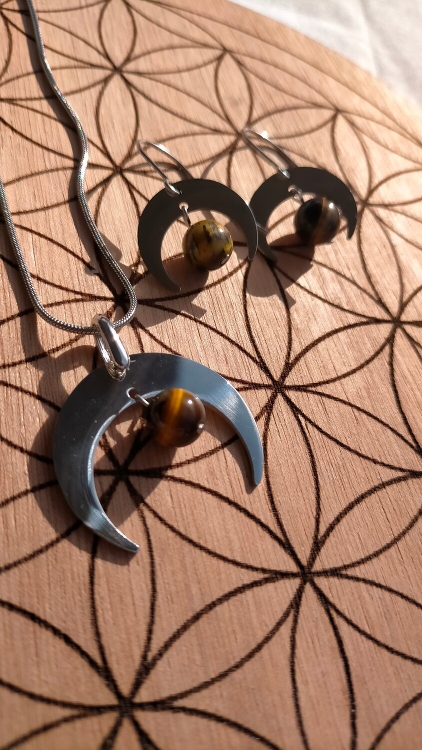 Loarwenn Collier et Boucle d&#39;oreille