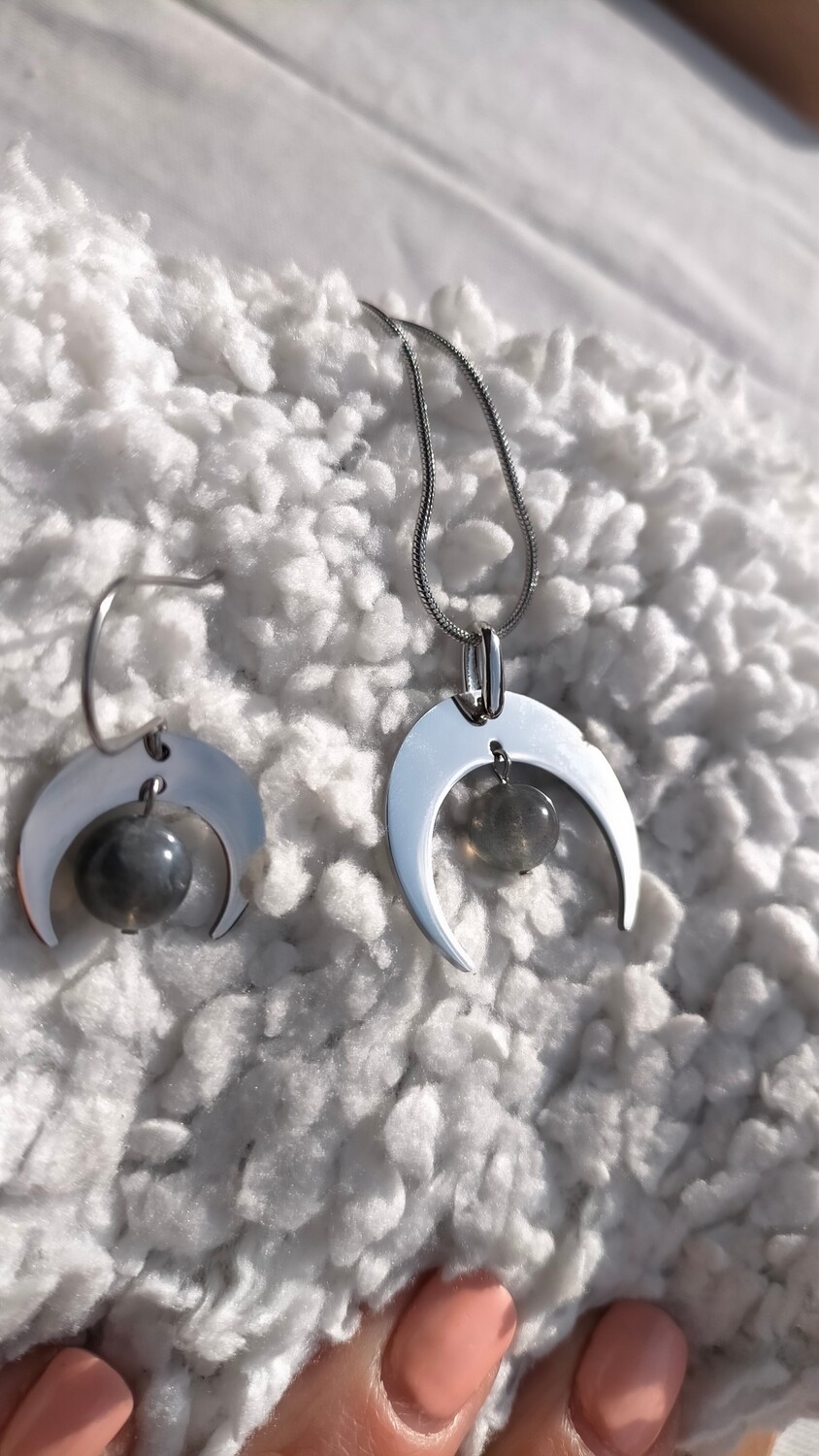 Loarwenn Collier et Boucle d&#39;oreille