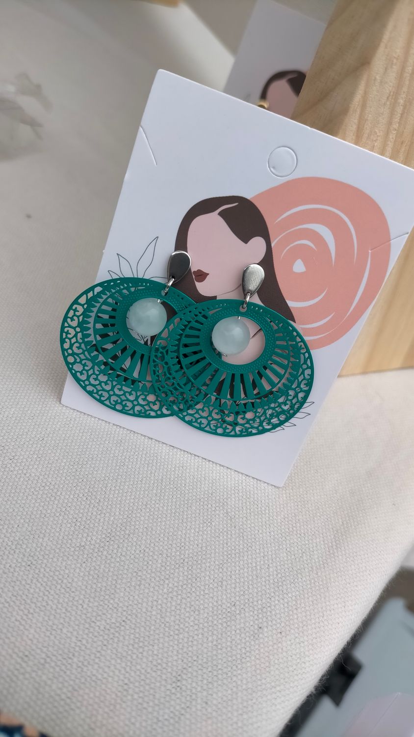 Boucles d&#39;oreilles Amaterasu