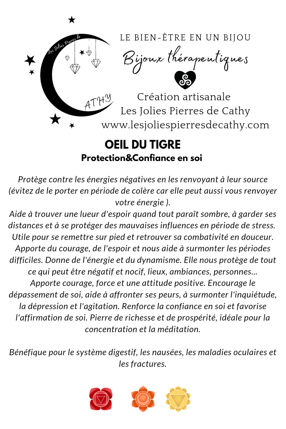 Howlite &amp; Œil du tigre