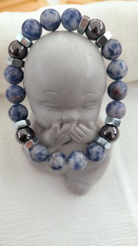 Hématite &amp; Sodalite