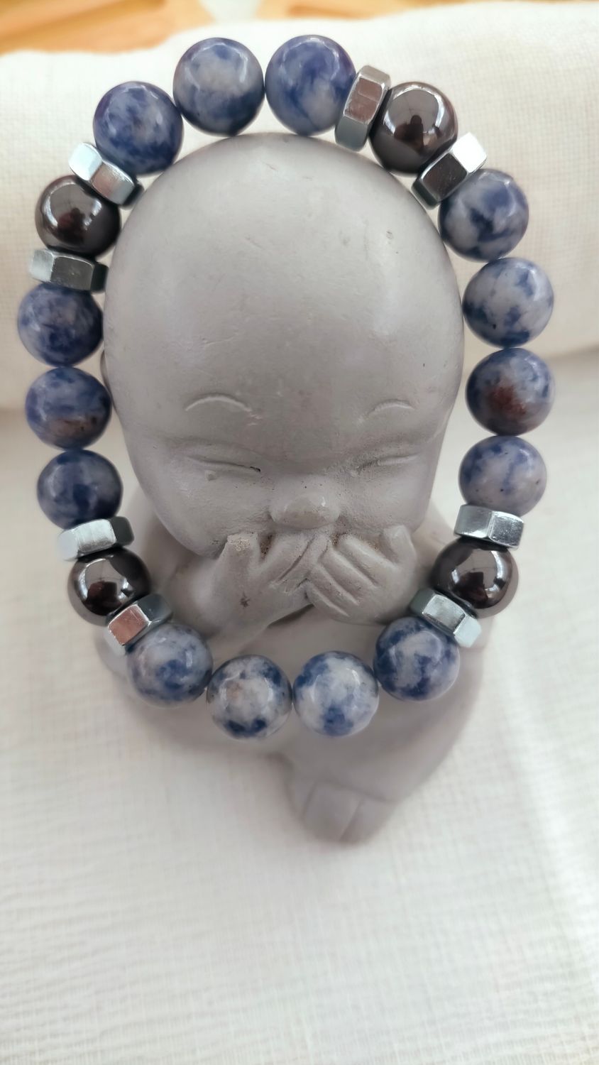 Hématite &amp; Sodalite