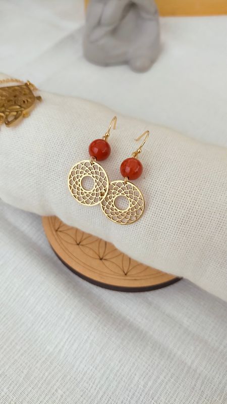 Boucle d'oreille Gaïa