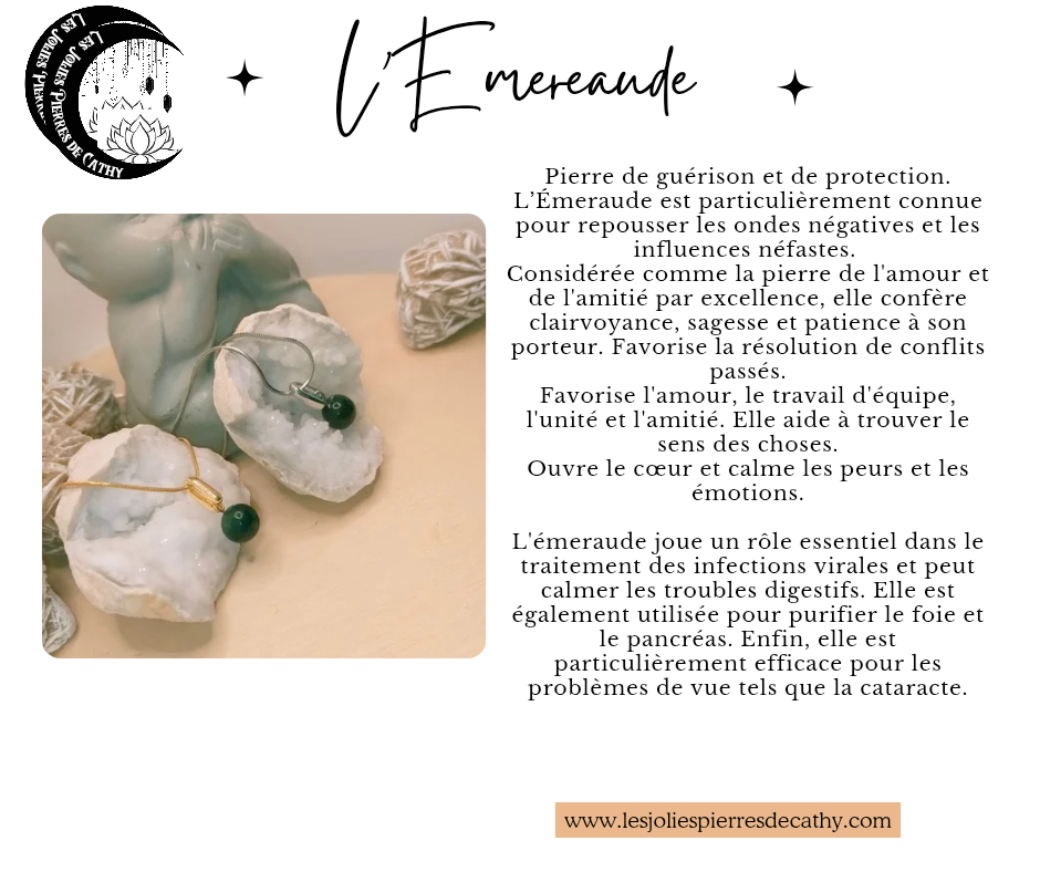 Collier avec pendentif en pierre naturelle