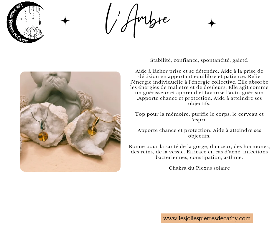 Collier avec pendentif en pierre naturelle
