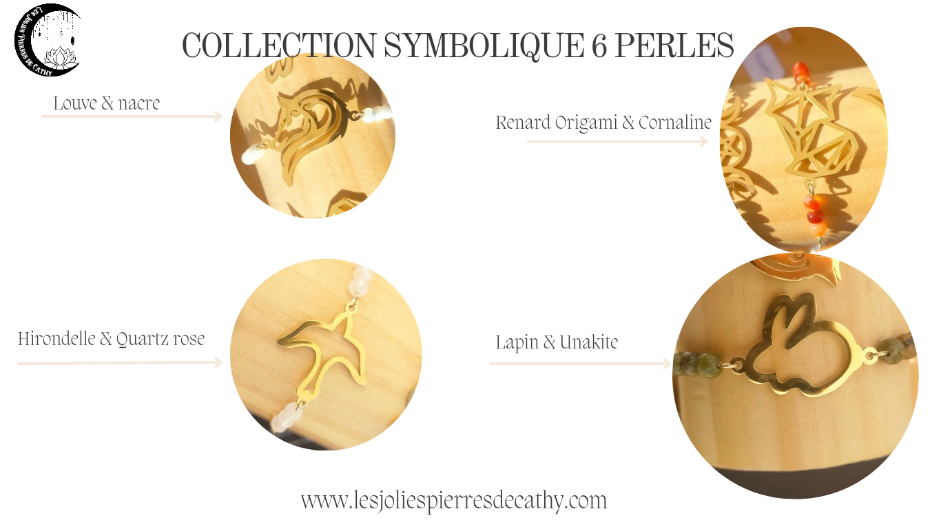 Bracelet Symbolique 6 perles