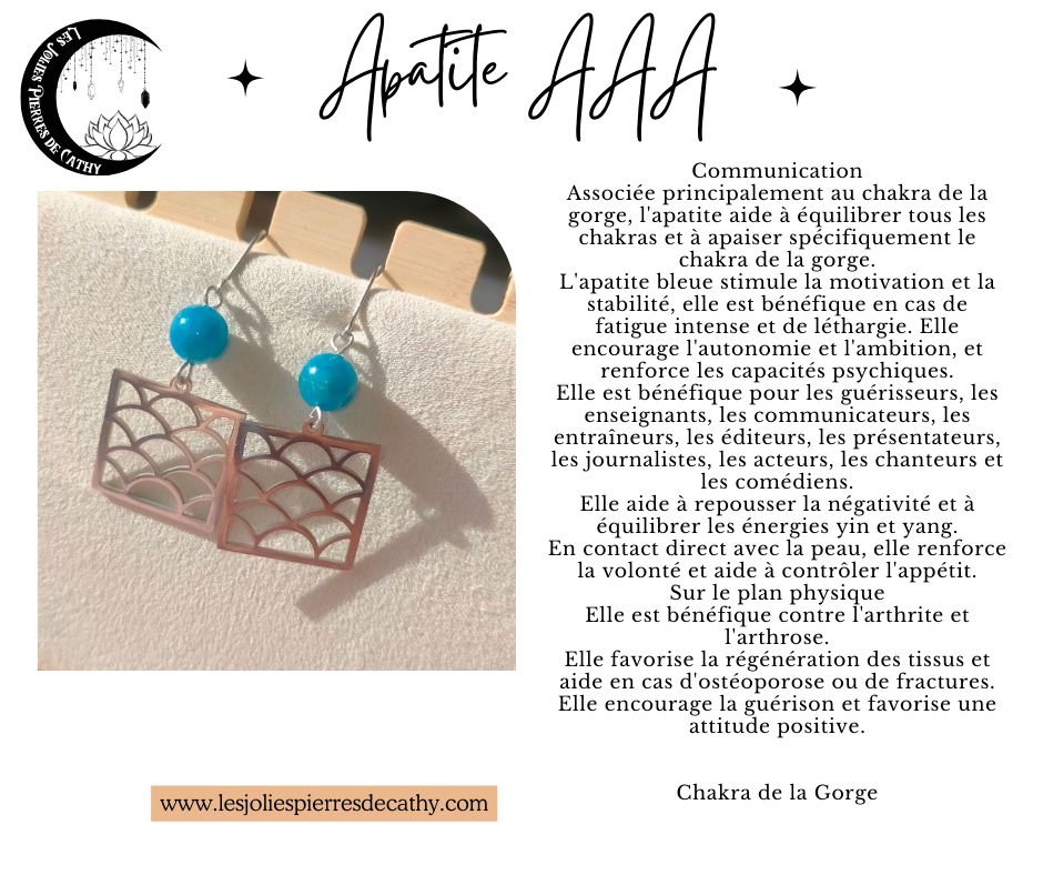 Boucle d&#39;oreille Écailles