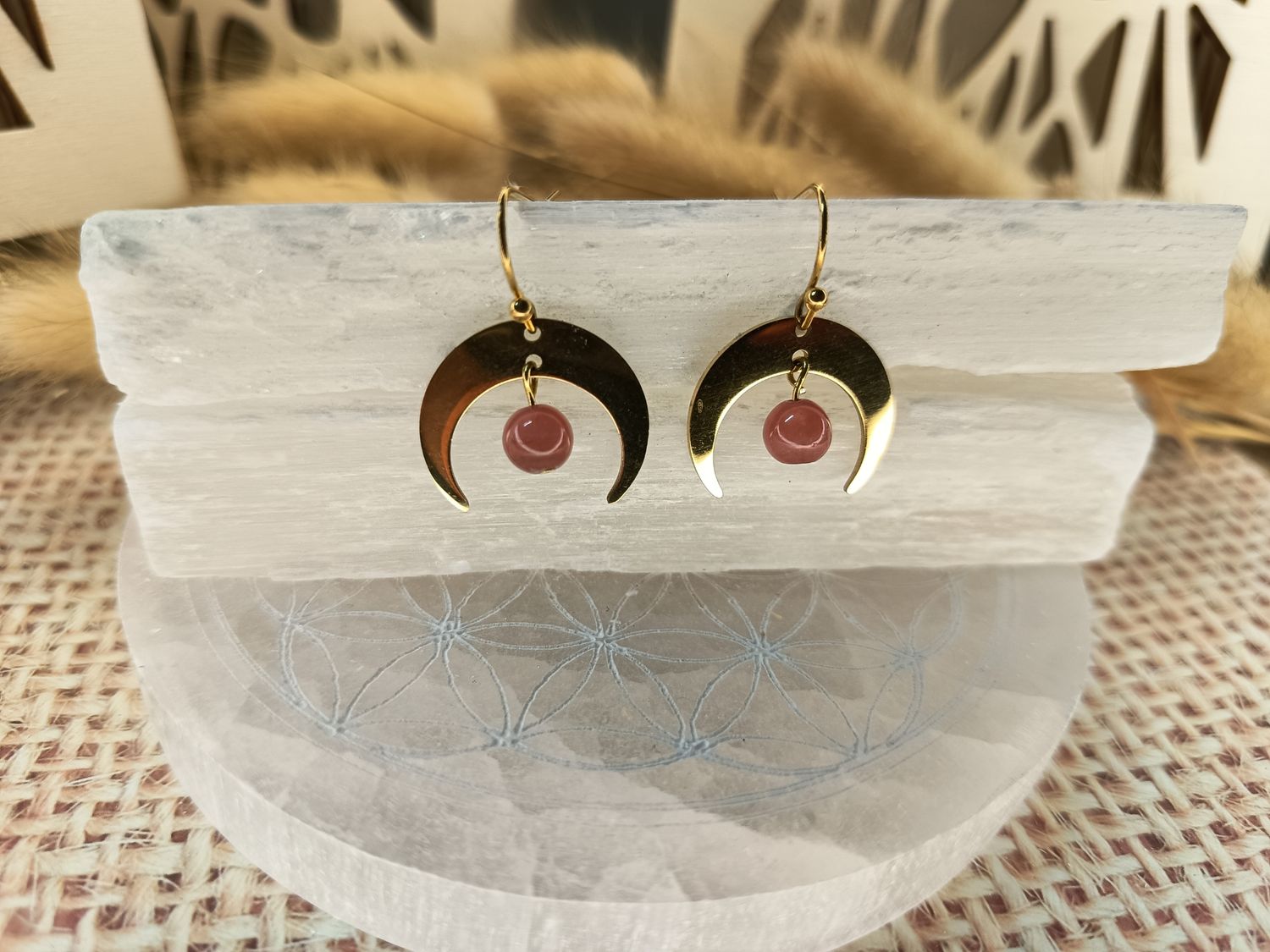 Boucle d&#39;oreille Luna