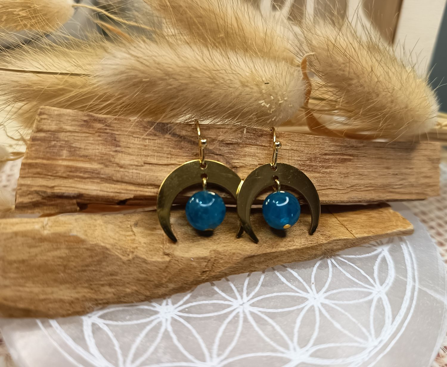 Boucle d&#39;oreille Luna