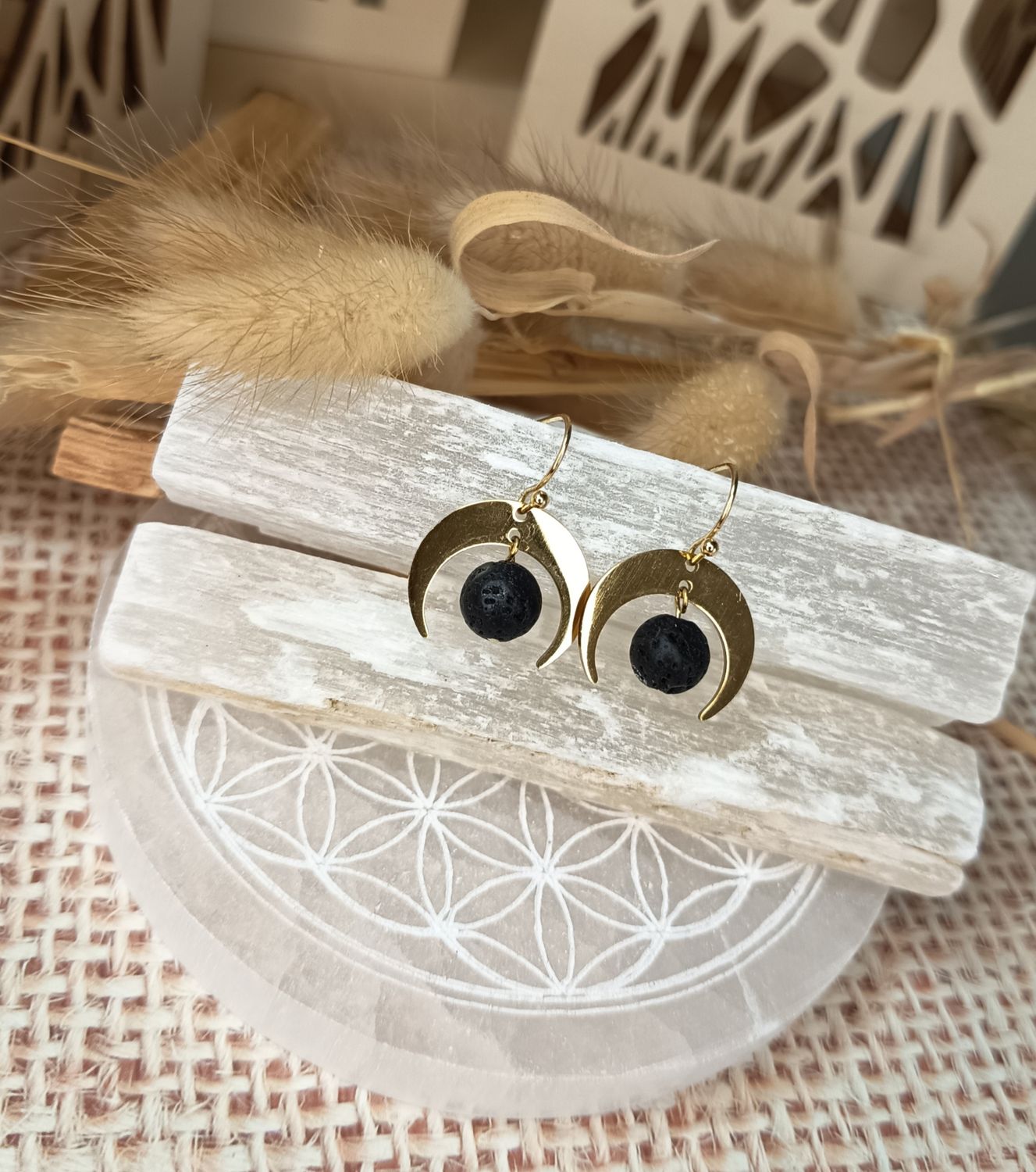 Boucle d&#39;oreille Luna