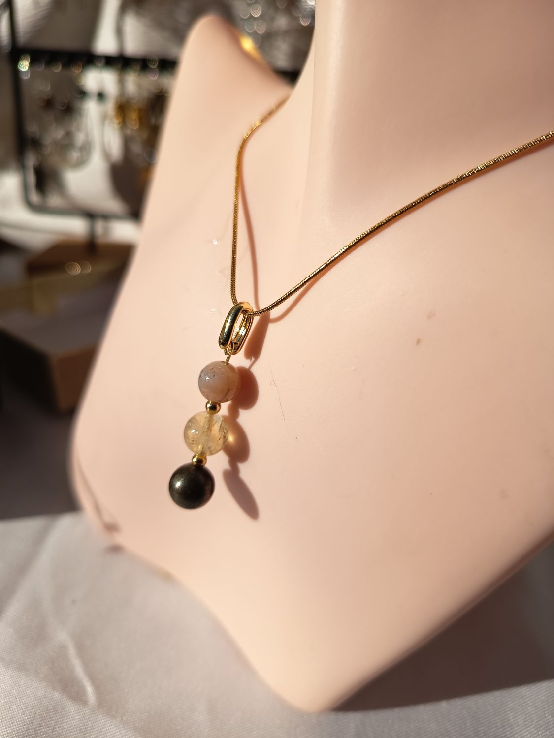 💛 Collier Chakra du Plexus Solaire 