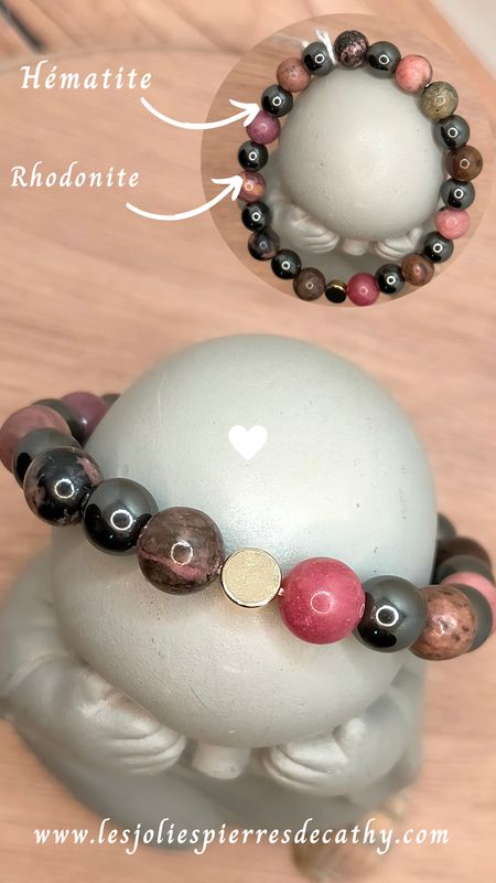 Hematite &amp; Rhodonite