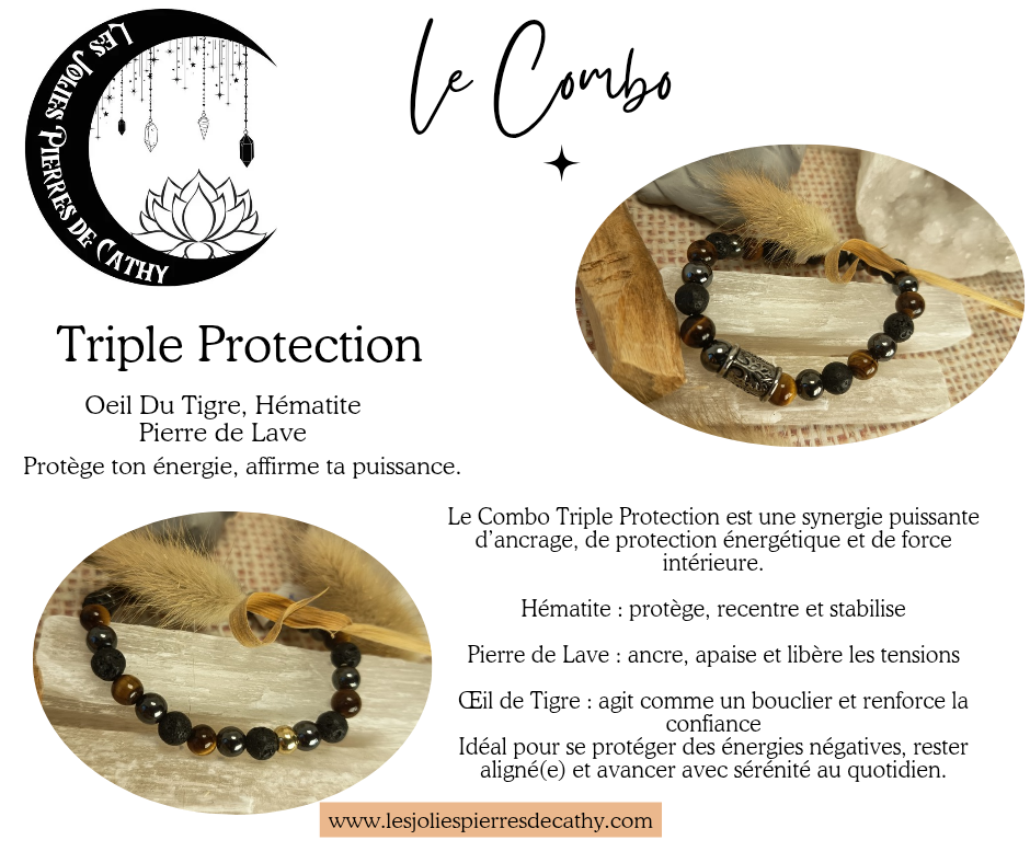 Les combo Triple protection