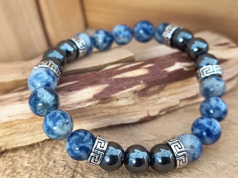 Sodalite &amp; Hématite