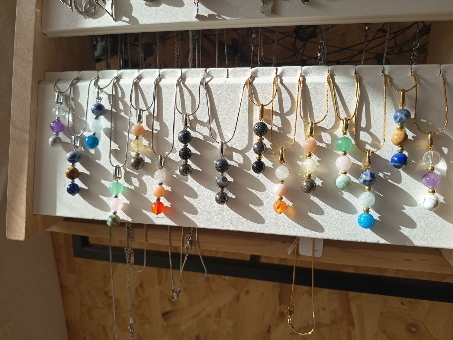 🩵 Collier Chakra de la Gorge 