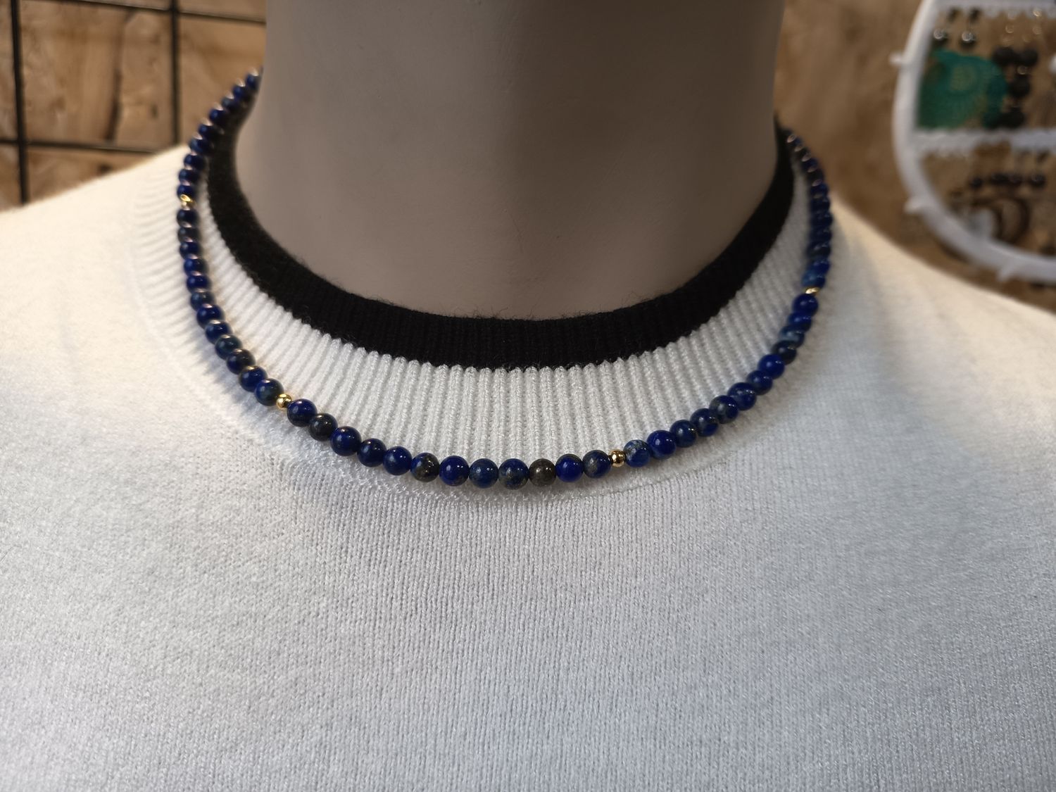 Collier Lapis lazuli