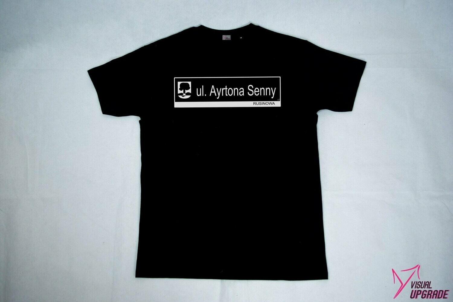 TS | AS | Rue Ayrton Senna | Tee-Shirt, Couleurs: Monochrome, Size: M