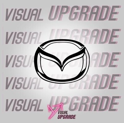 Mazda logo Decal 2015