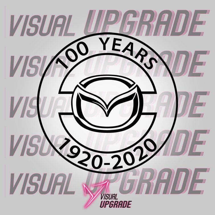 Mazda 100 years Decal