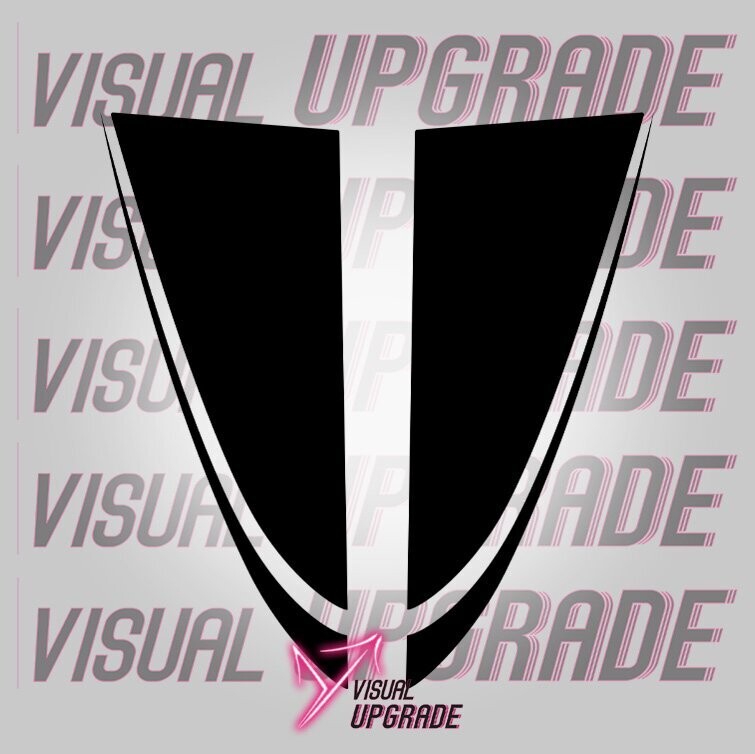 Rx-8 Double Line + edging VizUP Hood Decal