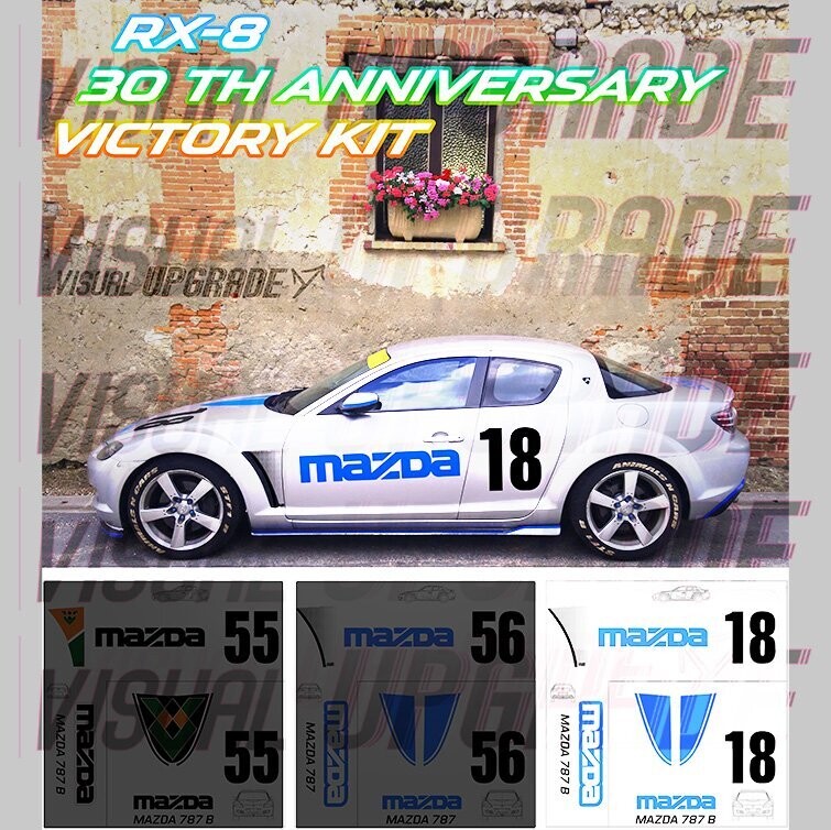 KIT Rx8 | 30th Anniversary Victory | Mazda 787 #55