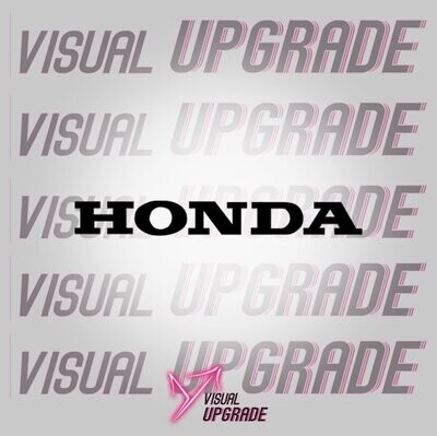 Honda Sponsor Decal 1992