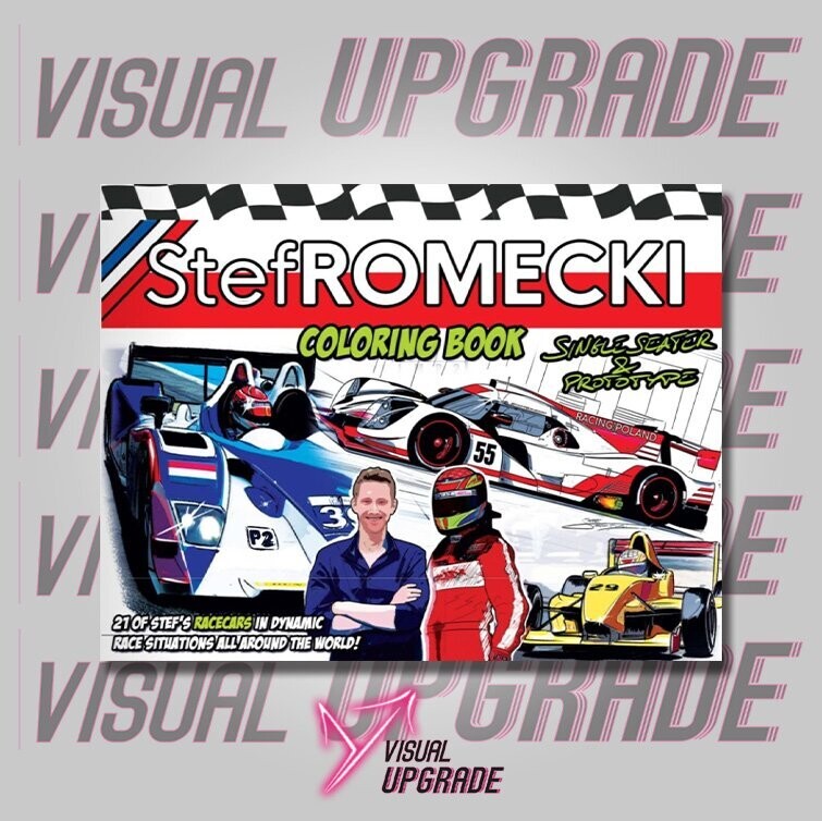 ART | Livre de Coloriage | SR - Monoplace & Prototype