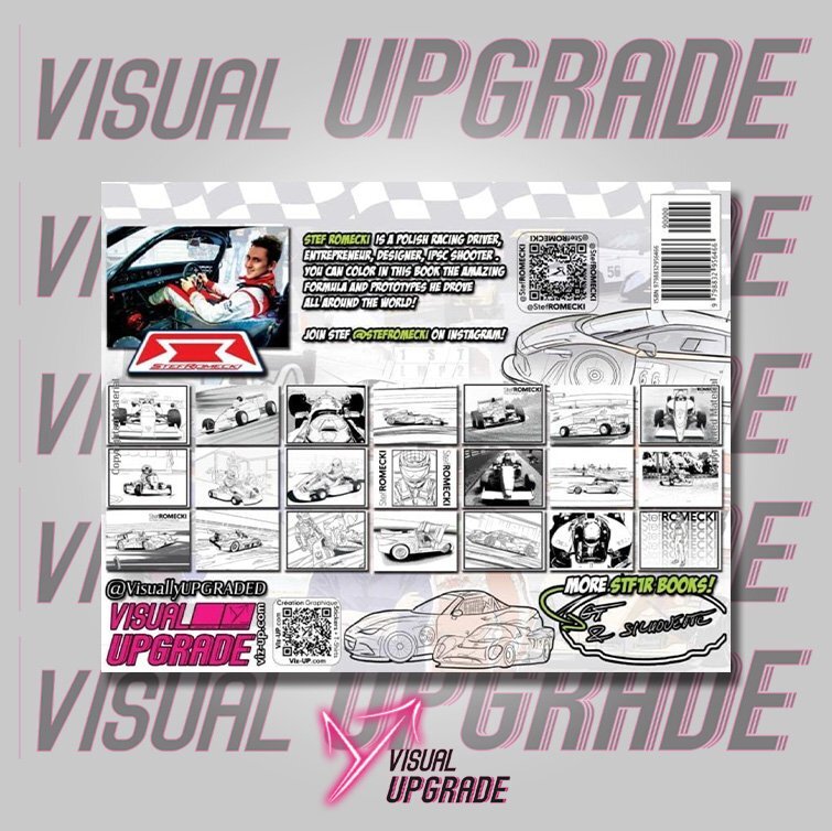 ART | Livre de Coloriage | SR - Monoplace & Prototype