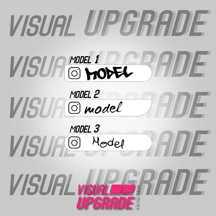Autocollant prêt à remplir | Instagram x6