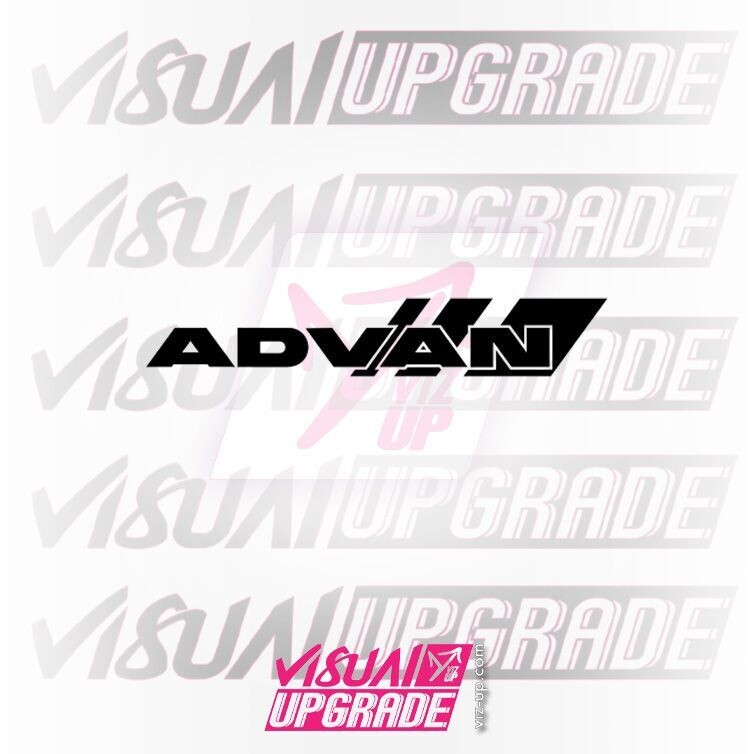 Advan sponsor sticker 2