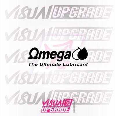 Omega sponsor sticker