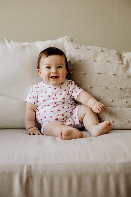 lucky bean romper