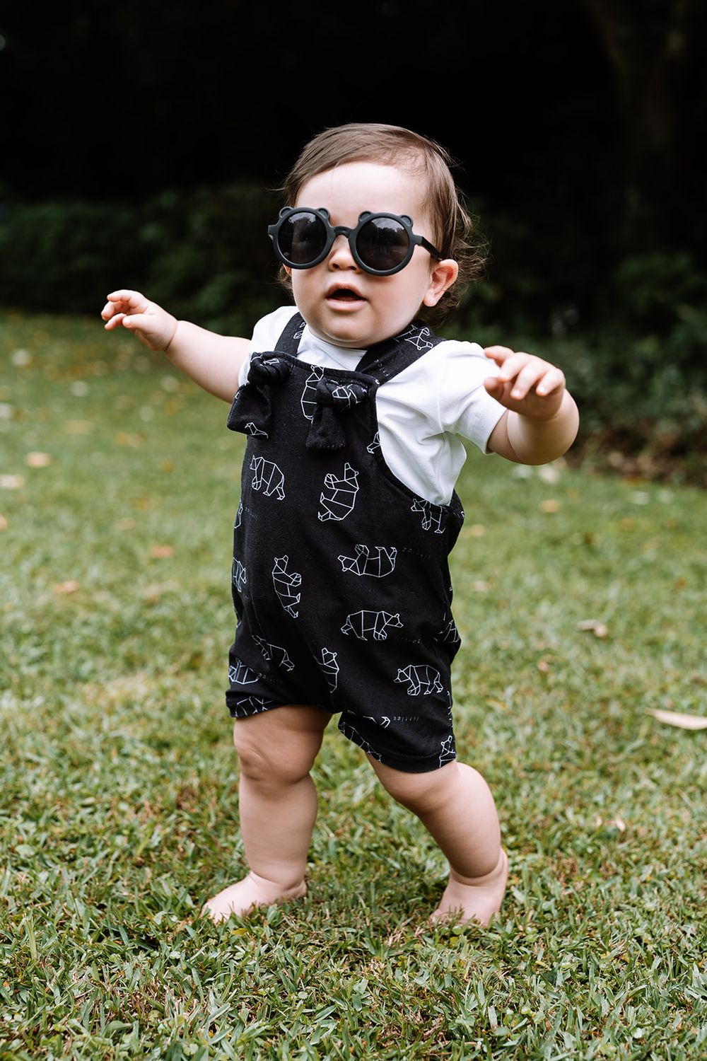 bear short dungarees